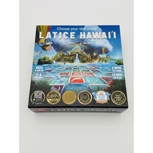 Lattice Hawaii. Strategy Board Game. Complete. Very Good Condition.